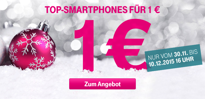Top-Smartphones f�r 1 Euro