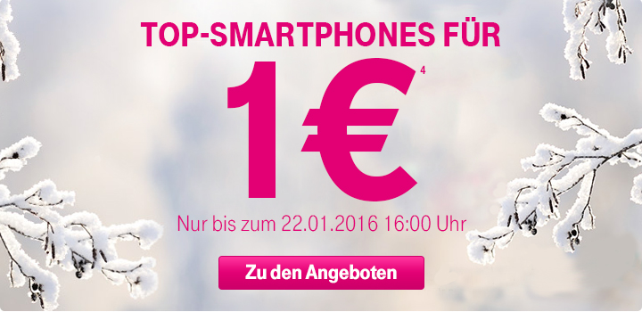 Top-Smartphones f�r 1�