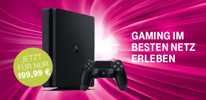 Sony PlayStation�4 500 GB jetzt mit MagentaZuhause buchbar