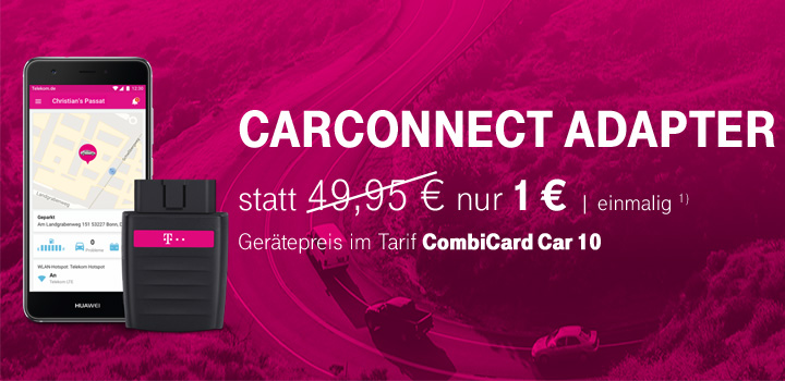 CarConnect Adapter - Ger�tepreis nur 1 Euro - Bis 31.01.2018