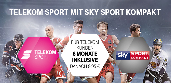 Telekom Sport mit Sky Sport Kompakt Spiele: 22. &ndash; 28.01.2018