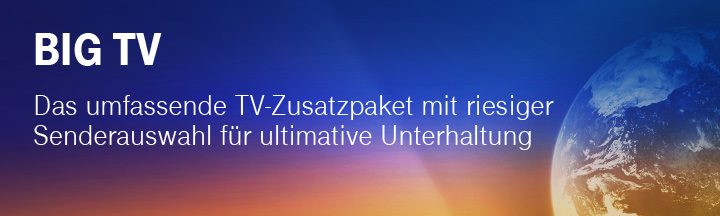 Big TV 1 Monat kostenlos f�r Bestandskunden