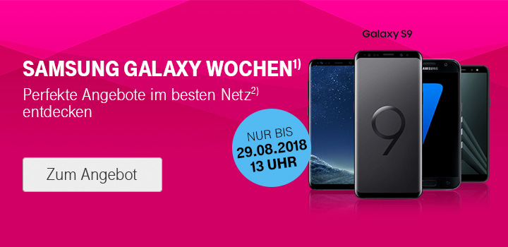 Samsung Galaxy Wochen &ndash; Nur f�r kurze Zeit