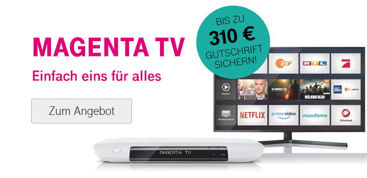 Jetzt Neu - MagentaTV - Einfach eins f�r Alles
