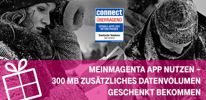 MeinMagenta App - 300 MB zus�tzliches Datenvolumen geschenkt