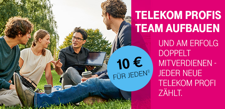 Team aufbauen und am Erfolg mitverdienen &ndash; so einfach wie profitabel