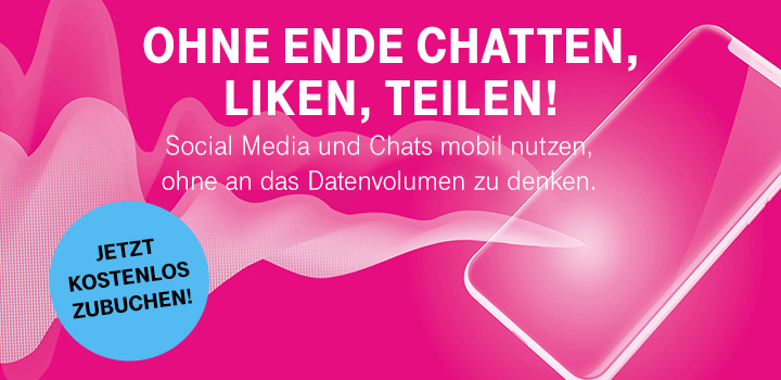 Neu: StreamOn Social&Chat - F�r kurze Zeit kostenlos zubuchbar