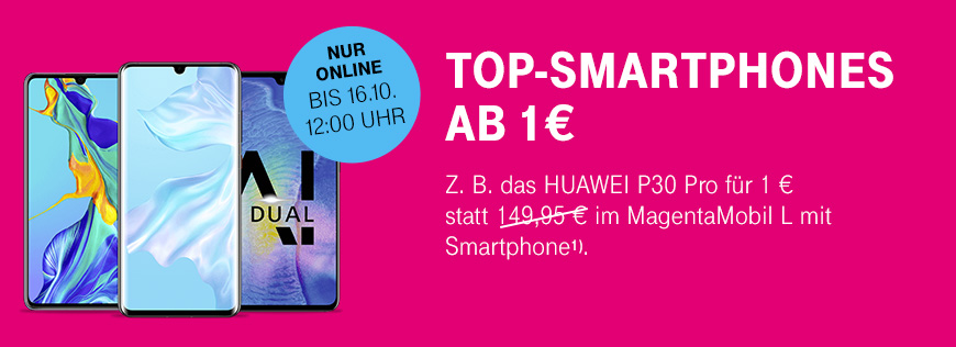 HUAWEI P30 (Pro) zum Aktionspreis - Nur f�r kurze Zeit