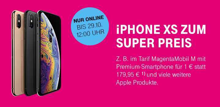 iPhone XS zum Super Preis - Nur f�r kurze Zeit
