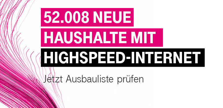 52.008 neue Haushalte im Breitbandausbau verf�gbar