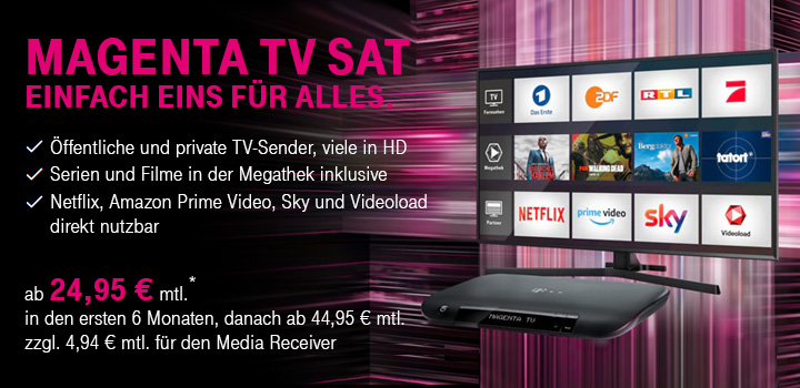 MagentaTV Sat - Ihre Vermittlungsargumente im �berblick