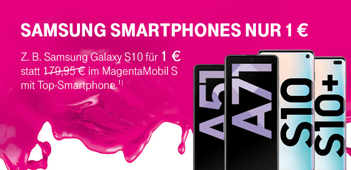 Nur noch bis 8. M�rz - Samsung Smartphones ab 1 � vermitteln