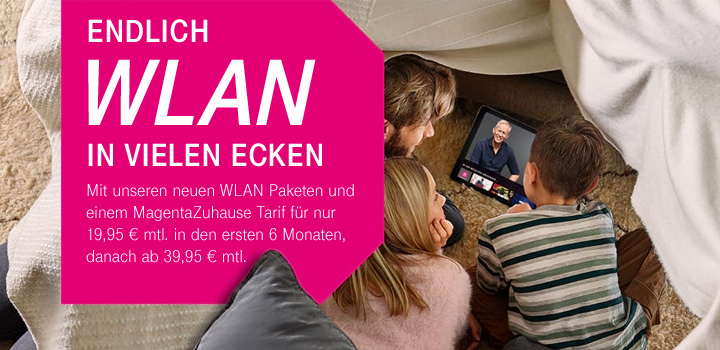 WLAN in vielen Ecken - Aktion verl�ngert - 3 Monate Grundpreis f�r 0 �