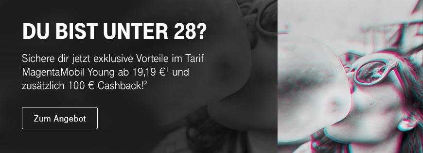 MagentaMobil Young Aktion � Jetzt 120 � sparen!