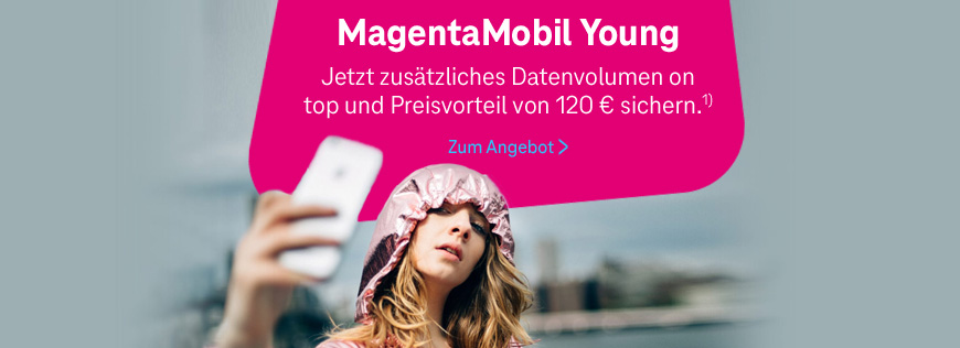 Verl�ngerung der MagentaMobil Young Aktion � weiterhin tolle Vorteile sichern!