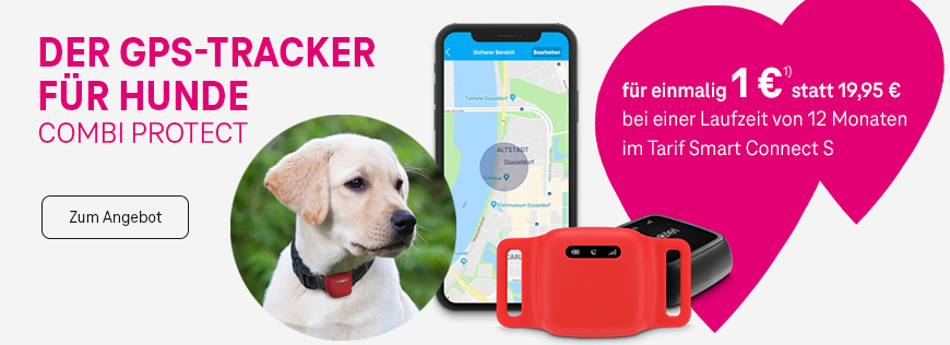 NEU: Combi Protect GPS-Tracker einmalig nur 1 � im Tarif Smart Connect S