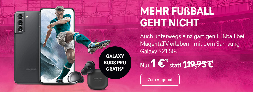 Samsung Heimvorteil: Galaxy-Aktionsger�t kaufen und Galaxy Buds Pro gratis sichern