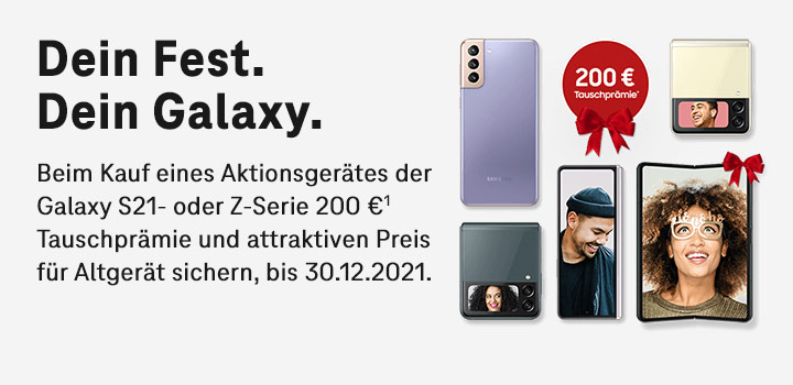 Samsung Galaxy kaufen und 200 � Tauschpr�mie sichern