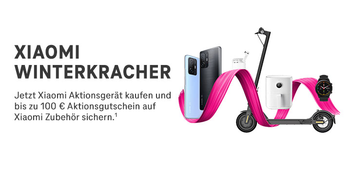 Xiaomi Winterkracher: 100 � Zubeh�rgutschein sichern