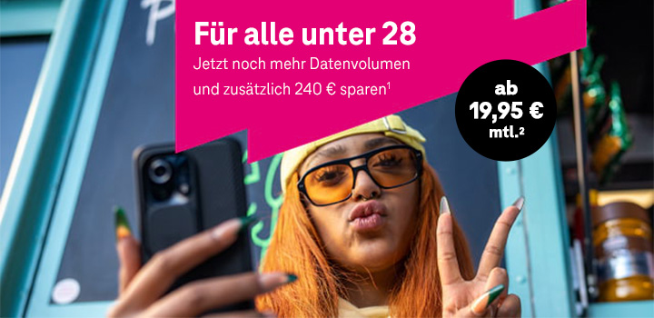 Verl�ngerung: MagentaMobil Young Aktion � Grundpreisreduzierung