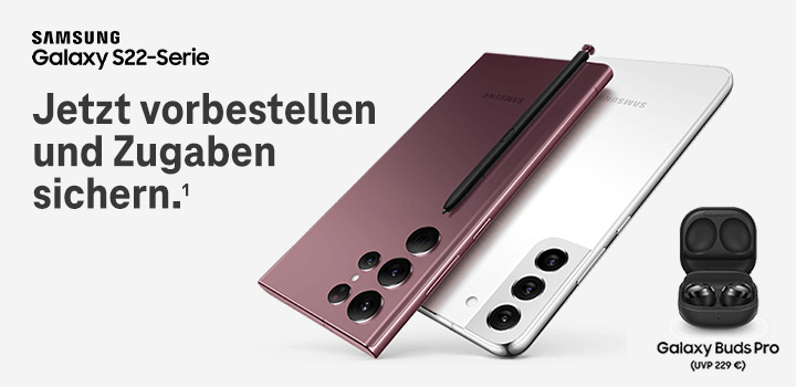 Samsung Galaxy S22-Serie � Neu im Telekom Profis Shop