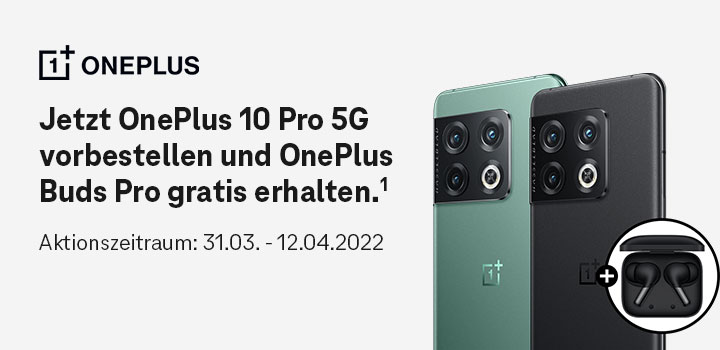 Das neue OnePlus 10 Pro 5G ist da � mit kostenlosen Kopfh�rern