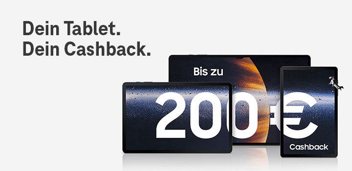 Tablet der Galaxy Tab S-Serie kaufen und bis zu 200 � Cashback erhalten