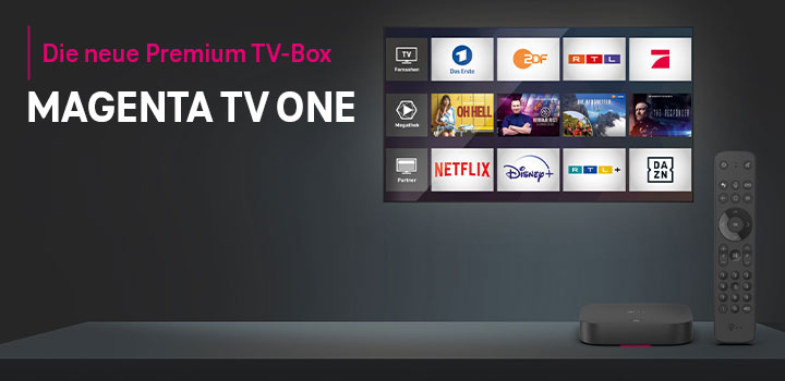 TV-Box MagentaTV One: Nur 1 � in den ersten 6 Monaten