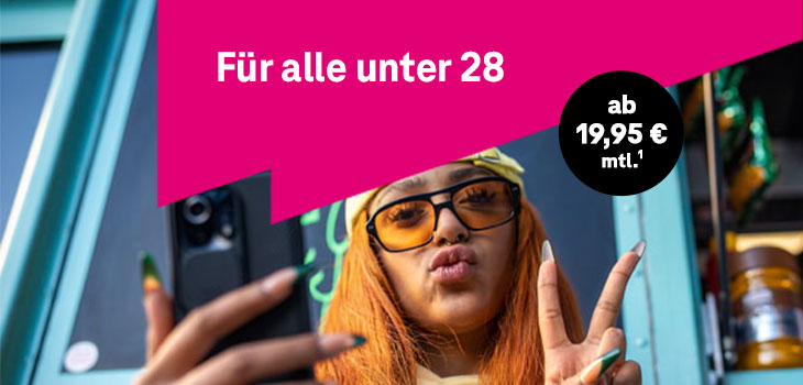 Verl�ngerung: MagentaMobil Young Aktion � Grundpreisreduzierung