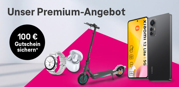 Beim Kauf eines Xiaomi 12 einen Zubeh�rgutschein f�r 100 � sichern