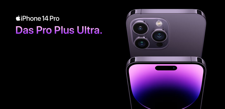 Jetzt das iPhone 14 kaufen und 50 � Green Magenta Ankaufsbonus sichern!