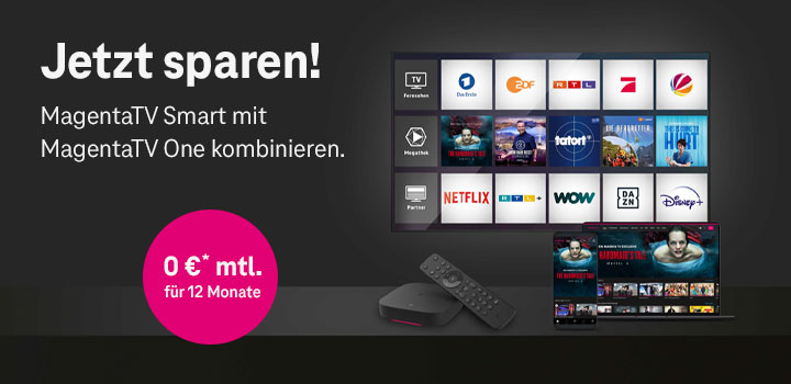 MagentaTV One: Jetzt 12 Monate f�r 0 �
