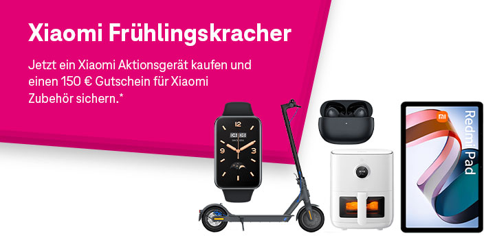 Xiaomi Aktionsger�t kaufen und 150 � Zubeh�rgutschein erhalten