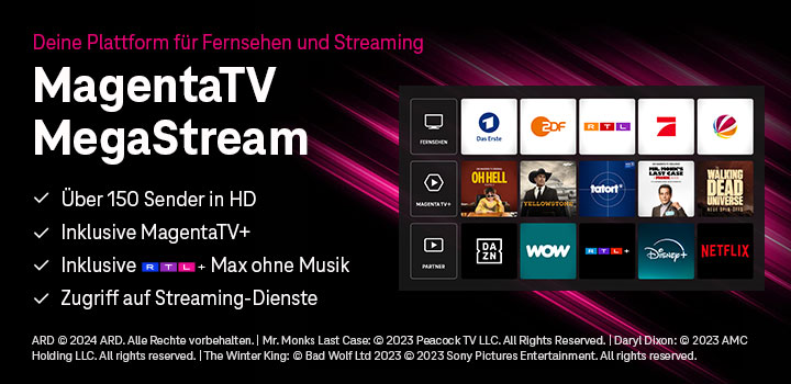 Verl�ngert: 6 Monate MagentaZuhause mit MagentaTV f�r 19,95 �