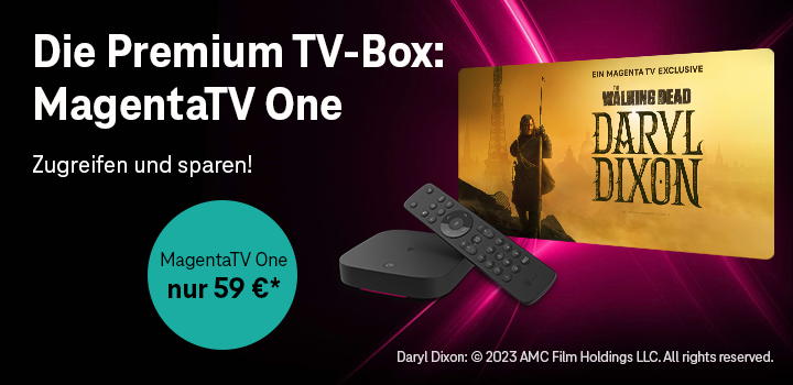 Nicht verpassen: MagentaTV One Box f�r nur 59 � statt 169 � kaufen 