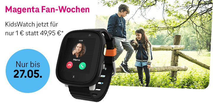 Magenta Fan-Wochen: Kids Watch f�r nur 1 �