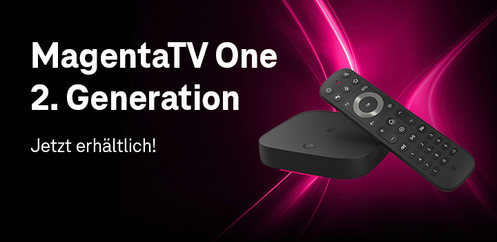 Die MagentaTV One geht in die 2. Generation