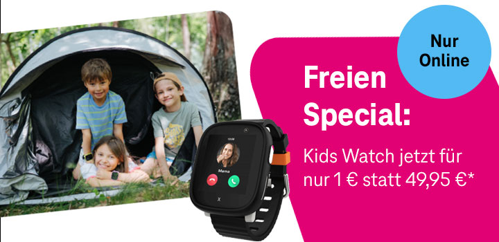Sicher und verbunden: Kids Watch Angebot f�r den Sommer 