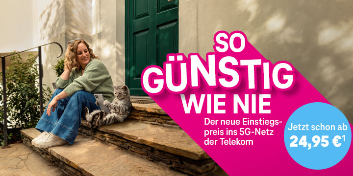 MagentaMobil Basic - Neuer Tarif f�r den g�nstigen Einstieg ins 5G Netz