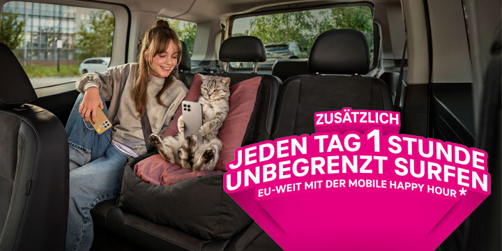 Mobile Happy Hour &ndash; Der neue MagentaEINS Vorteil
