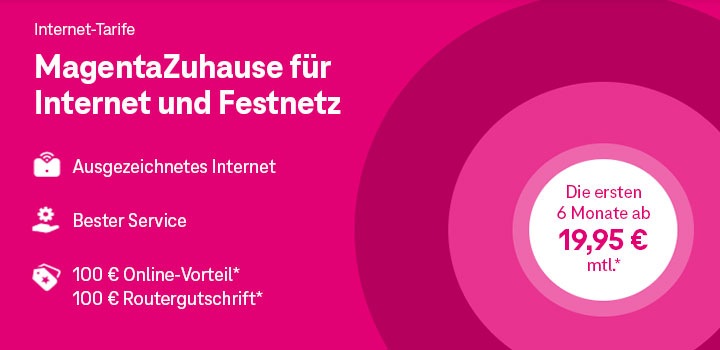 MagentaZuhause - Nur bis 30.09.: 200 � Gutschriften sichern!
