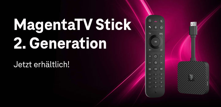 Der neue MagentaTV Stick f�r 3 � mtl.