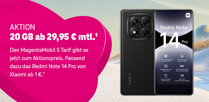 MagentaMobil: 20 GB ab 29,95 � mtl.
