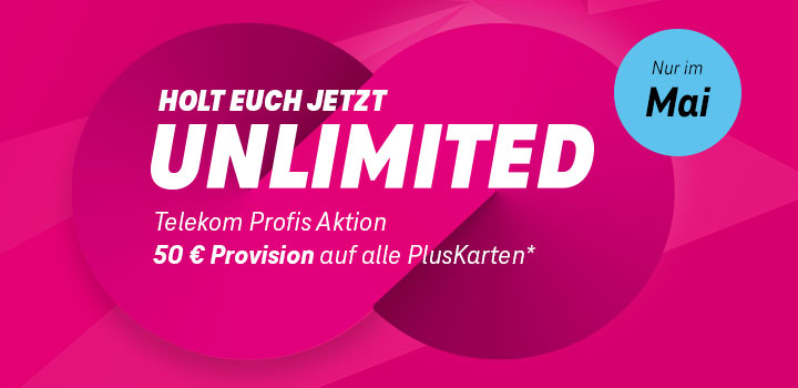 Der Countdown l�uft: Telekom Profis PlusKarten Aktion bis 31.05.2025