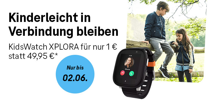 Verl�ngert: Kids Watch Fr�hlingsaktion: 1 � statt 49,95 �