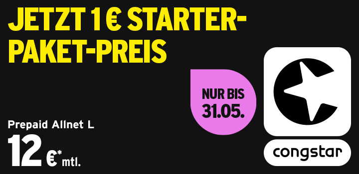 Mehr Daten, gleicher Preis � jetzt Starterpaket f�r nur 1 � sichern!