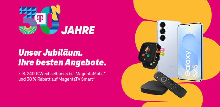 30 Jahre Telekom: Aktionen zum Jubil�um