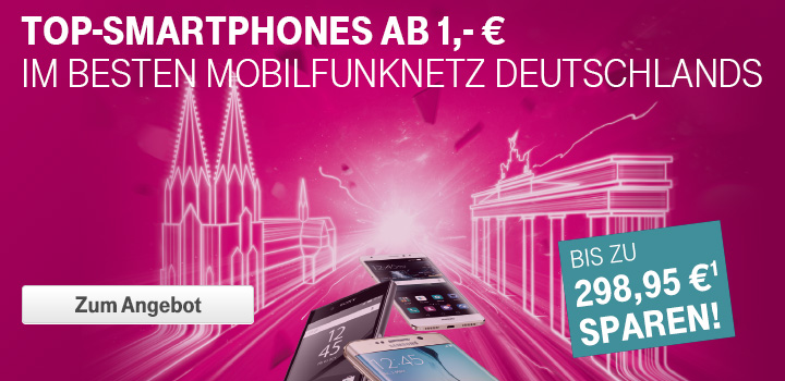 Nicht vergessen: Top-Smartphones ab 1,- �