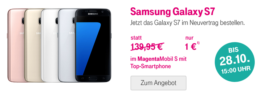 Samsung Galaxy S7 f�r 1 �