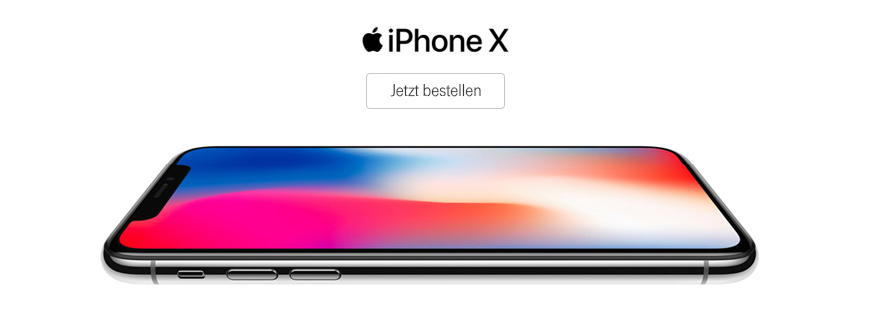 Das Apple iPhone X zum 10-j�hrigen Jubil�um